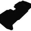 Load image into Gallery viewer, 3D MAXpider 2007-2011 Toyota Yaris Sedan Kagu 2nd Row Floormats - Black - Main Product View