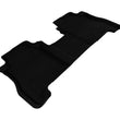 Load image into Gallery viewer, 3D MAXpider 2007-2012 Hyundai Santa Fe Kagu 2nd Row Floormats - Black - Main Product View