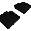 Load image into Gallery viewer, 3D MAXpider 2007-2012 Lexus LS460L/LS600HL Kagu 2nd Row Floormats - Black - Main Product View