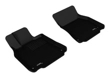 Load image into Gallery viewer, 3D MAXpider 2007-2012 Lexus LS460/LS460L Kagu 1st Row Floormat - Black - Main Product View
