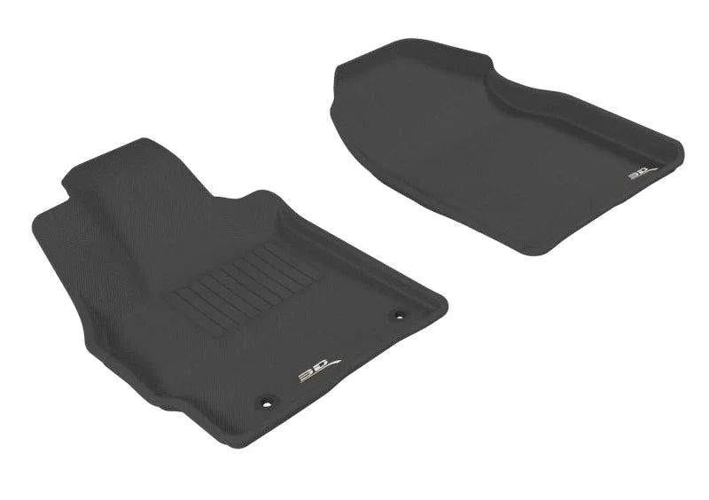 3D MAXpider 2007-2012 Mazda CX-7 Kagu 1st Row Floormat - Black - Main Product View