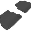 Load image into Gallery viewer, 3D MAXpider 2007-2013 BMW 3 Series E92 Kagu 2nd Row Floormats - Black - Main Product View