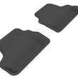 Load image into Gallery viewer, 3D MAXpider 2007-2013 BMW 3 Series E93 Kagu 2nd Row Floormats - Black - Main Product View