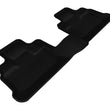Load image into Gallery viewer, 3D MAXpider 2007-2013 Jeep Wrangler JK Unlimited Kagu 2nd Row Floormats - Black - Main Product View