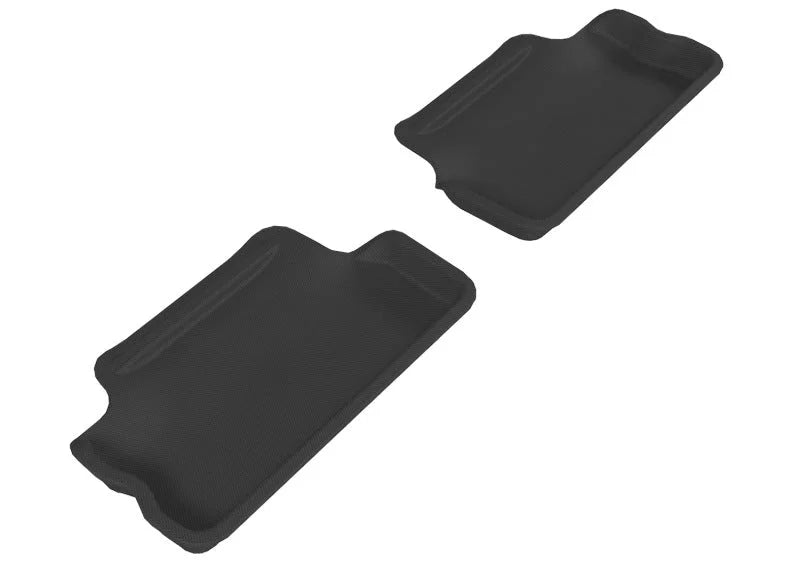 3D MAXpider 2007-2013 Mini Cooper Hardtop Kagu 2nd Row Floormats - Black - Main Product View