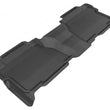 Load image into Gallery viewer, 3D MAXpider 2007-2013 Toyota Tundra Crewmax Kagu 2nd Row Floormats - Black - Main Product View