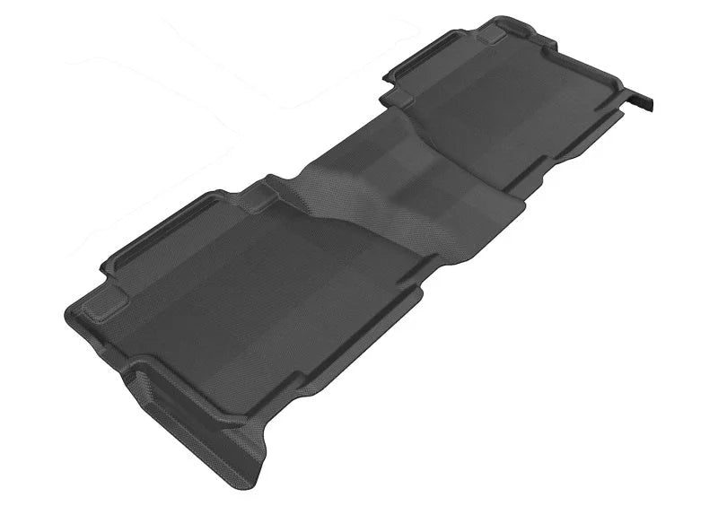 3D MAXpider 2007-2013 Toyota Tundra Crewmax Kagu 2nd Row Floormats - Black - Main Product View