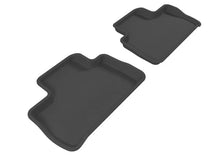 Load image into Gallery viewer, 3D MAXpider 2007-2014 Land Rover Lr2 Kagu 2nd Row Floormats - Black - Main Product View