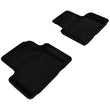Load image into Gallery viewer, 3D MAXpider 2007-2015 Infiniti Q40/G35/37 Kagu 2nd Row Floormats - Black - Main Product View