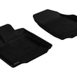 Load image into Gallery viewer, 3D MAXpider 2007-2015 Mazda CX-9 Kagu 1st Row Floormat - Black - Main Product View
