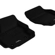 Load image into Gallery viewer, 3D MAXpider 2007-2016 Volvo S80 Kagu 1st Row Floormat - Black - Main Product View