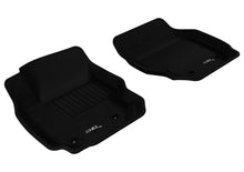 Load image into Gallery viewer, 3D MAXpider 2007-2016 Volvo S80 Kagu 1st Row Floormat - Black - Main Product View