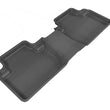 Load image into Gallery viewer, 3D MAXpider 2007-2019 Mitsubishi Outlander Kagu 2nd Row Floormats - Black - Main Product View