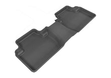 Load image into Gallery viewer, 3D MAXpider 2007-2019 Mitsubishi Outlander Kagu 2nd Row Floormats - Black - Main Product View