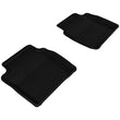 Load image into Gallery viewer, 3D MAXpider 2008-2012 Chevrolet Malibu Kagu 2nd Row Floormats - Black - Main Product View