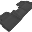 Load image into Gallery viewer, 3D MAXpider 2008-2013 Nissan Rogue Kagu 2nd Row Floormats - Black - Main Product View