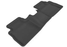 Load image into Gallery viewer, 3D MAXpider 2008-2013 Nissan Rogue Kagu 2nd Row Floormats - Black - Main Product View