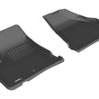 Load image into Gallery viewer, 3D MAXpider 2008-2017 Buick/Chevrolet/GMC Enclave/Traverse/Acadia Kagu 1st Row Floormat - Black - Main Product View