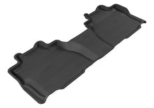 Load image into Gallery viewer, 3D MAXpider 2008-2020 Toyota Sequoia Kagu 2nd Row Floormats - Black - Main Product View