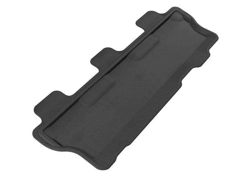 3D MAXpider 2008-2020 Toyota Sequoia Kagu 3rd Row Floormats - Black - Main Product View