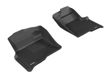 Load image into Gallery viewer, 3D MAXpider 2009-2010 Ford F-150 Regular/Supercab/Supercrew Kagu 1st Row Floormat - Black - Main Product View