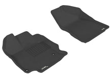 Load image into Gallery viewer, 3D MAXpider 2009-2011 Toyota Venza Kagu 1st Row Floormat - Black - Main Product View