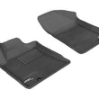 Load image into Gallery viewer, 3D MAXpider 2009-2014 Nissan Maxima Kagu 1st Row Floormat - Black - Main Product View