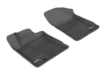 Load image into Gallery viewer, 3D MAXpider 2009-2014 Nissan Maxima Kagu 1st Row Floormat - Black - Main Product View