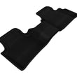 Load image into Gallery viewer, 3D MAXpider 2009-2014 Nissan Maxima Kagu 2nd Row Floormats - Black - Main Product View