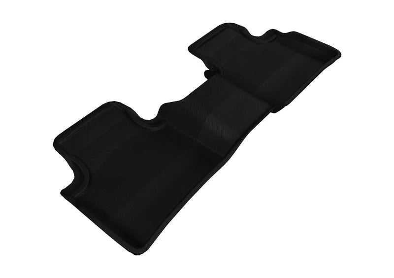 3D MAXpider 2009-2014 Nissan Maxima Kagu 2nd Row Floormats - Black - Main Product View