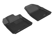 Load image into Gallery viewer, 3D MAXpider 2009-2015 Honda Pilot Kagu 1st Row Floormat - Black - Main Product View