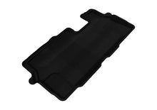 Load image into Gallery viewer, 3D MAXpider 2009-2015 Honda Pilot Kagu 3rd Row Floormats - Black - Main Product View