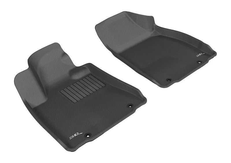 3D MAXpider 2010-2012 Lexus RX Kagu 1st Row Floormat - Black - Main Product View