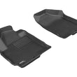Load image into Gallery viewer, 3D MAXpider 2010-2013 Kia Soul Kagu 1st Row Floormat - Black - Main Product View