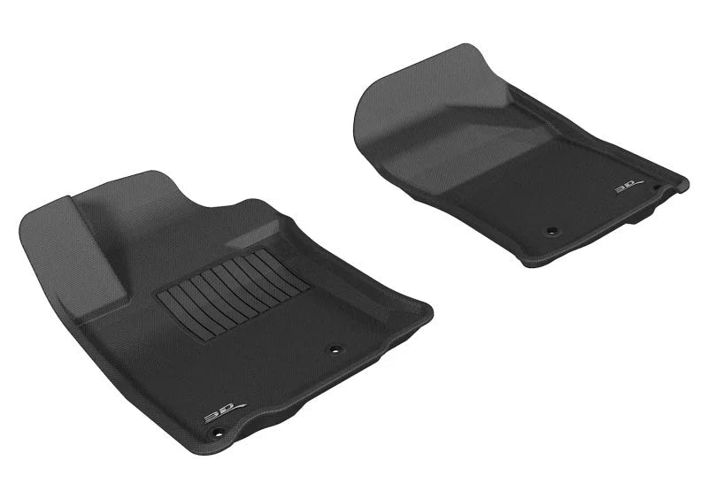 3D MAXpider 2010-2013 Lexus GX Kagu 1st Row Floormat - Black - Main Product View