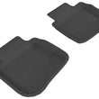 Load image into Gallery viewer, 3D MAXpider 2010-2014 Subaru Legacy/Outback Kagu 2nd Row Floormats - Black - Main Product View