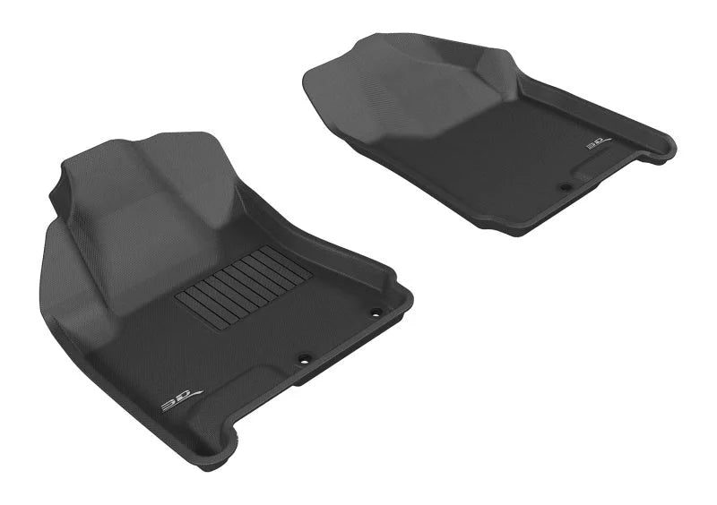 3D MAXpider 2010-2016 Cadillac SRX Kagu 1st Row Floormat - Black - Main Product View