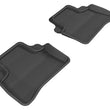 Load image into Gallery viewer, 3D MAXpider 2010-2016 Mercedes-Benz E-Class W212 Kagu 2nd Row Floormats - Black - Main Product View