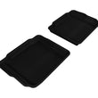 Load image into Gallery viewer, 3D MAXpider 2010-2019 Ford Taurus Kagu 2nd Row Floormats - Black - Main Product View