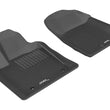 Load image into Gallery viewer, 3D MAXpider 2011-2012 Dodge/Jeep Durango/Grand Cherokee Kagu 1st Row Floormat - Black - Main Product View