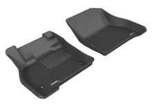 Load image into Gallery viewer, 3D MAXpider 2011-2012 Nissan Leaf Kagu 1st Row Floormat - Black - Main Product View