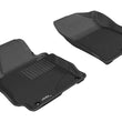 Load image into Gallery viewer, 3D MAXpider 2011-2013 Hyundai Elantra Kagu 1st Row Floormat - Black - Main Product View
