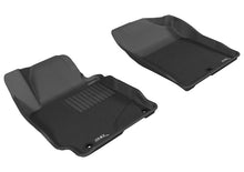 Load image into Gallery viewer, 3D MAXpider 2011-2013 Hyundai Elantra Kagu 1st Row Floormat - Black - Main Product View
