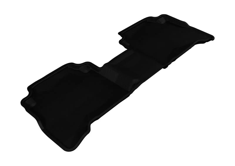3D MAXpider 2011-2013 Kia Sorento 7-Seats Kagu 2nd Row Floormats - Black - Main Product View