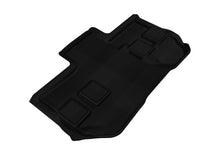 Load image into Gallery viewer, 3D MAXpider 2011-2014 Chevrolet Suburban Kagu 3rd Row Floormats - Black - Main Product View