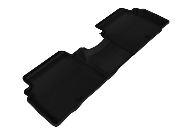 3D MAXpider 2011-2016 Kia Sportage Kagu 2nd Row Floormats - Black - Main Product View