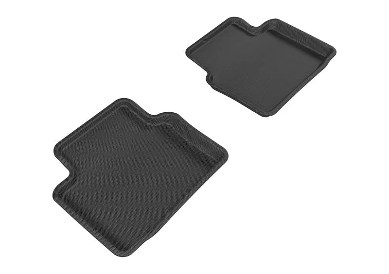 3D MAXpider 2011-2017 Buick Regal Kagu 2nd Row Floormats - Black - Main Product View