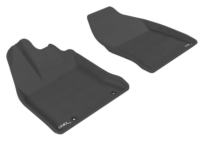 3D MAXpider 2011-2017 Lexus CT Hybrid Kagu 1st Row Floormat - Black - Main Product View