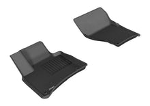 Load image into Gallery viewer, 3D MAXpider 2011-2018 Porsche/Volkswagen Cayenne/Touareg Kagu 1st Row Floormat - Black - Main Product View