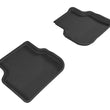 Load image into Gallery viewer, 3D MAXpider 2011-2018 Volkswagen Jetta Sedan Kagu 2nd Row Floormats - Black - Main Product View